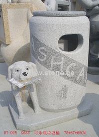 Granite Ashcan Granite Ashcan