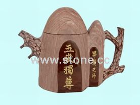 Marble, Wooden Clapper Stone-2 Marble, Wooden Clapper Stone-2