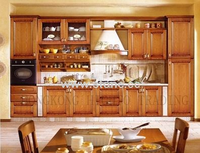 Wooden Kitchen Cabinet (SW01)