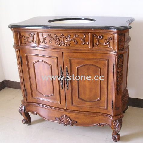 Bathroom Worktop and Cabinet (001)