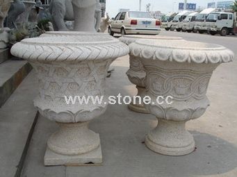 Granite Flower Pot