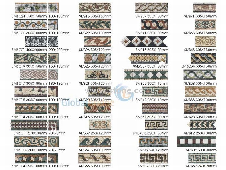 Marble Mosaic Tile(Border) Marble Mosaic Tile(Border)