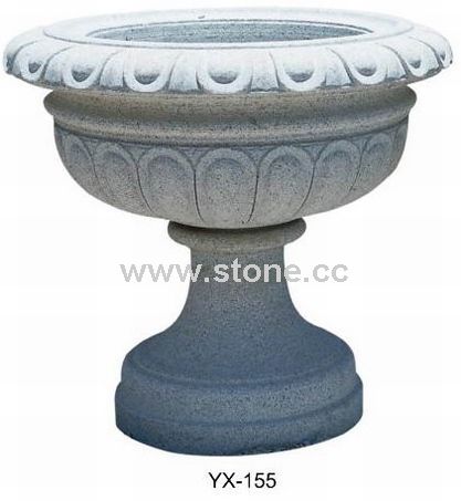 Stone Flower Pot Stone Flower Pot