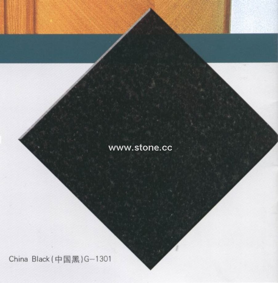 Granite Black Tile (G1301)