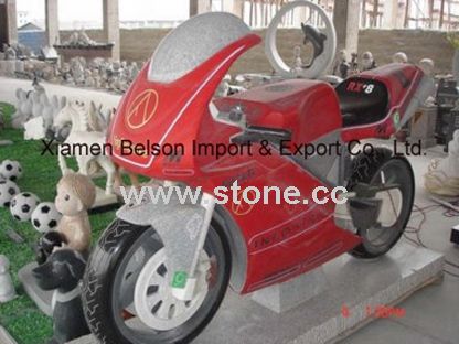 Stone Carving Motorcycle Stone Carving Motorcycle