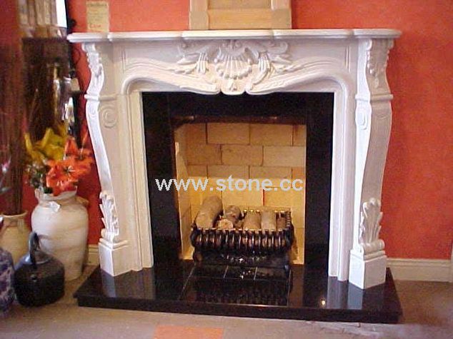 Stone Fireplace (WJ35)