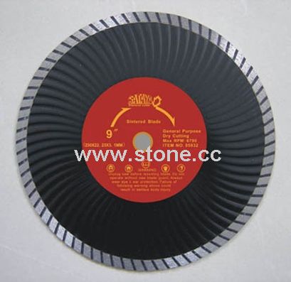 Wave Turbo Diamond Blade for Marble Granite Cutting Wave Turbo Diamond Blade for Marble Granite Cutting