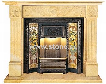 Carving Stone Fireplace ( B1013) Carving Stone Fireplace ( B1013)