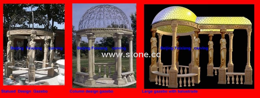 Hand Carved Marble Gazebo Hand Carved Marble Gazebo