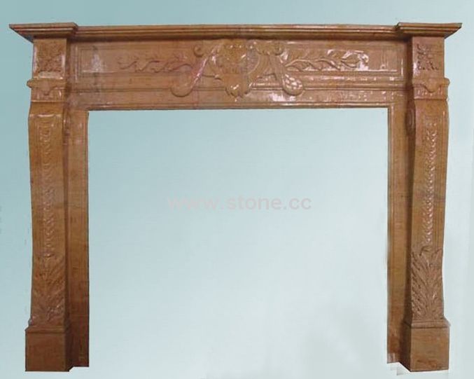 Stone Fireplace (WJ33)