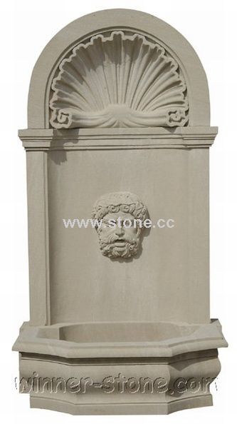 Carved Stone Fountain (FTN-037) Carved Stone Fountain (FTN-037)