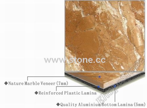 Marble + Aluminium Plastic Laminated Tiles Marble + Aluminium Plastic Laminated Tiles