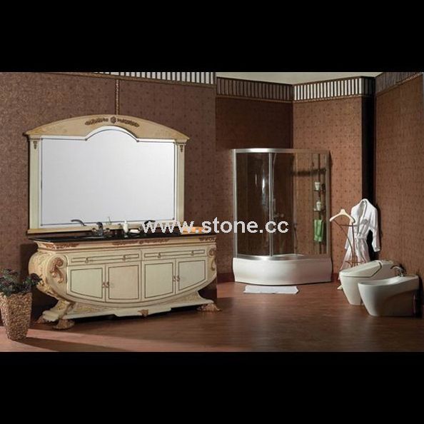 Bathroom Cabinets with Granite Tops (NSB813)