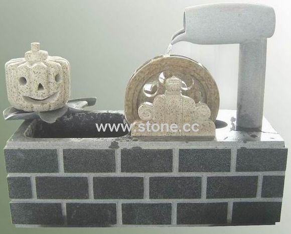 Carving Fountain For Garden And Park Decoration (CHV-09) Carving Fountain For Garden And Park Decoration (CHV-09)