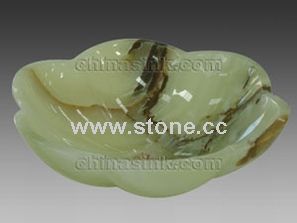 Green Onyx Vessel Sink -Lily (DS-01) Green Onyx Vessel Sink -Lily (DS-01)