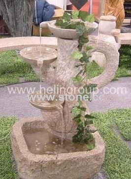 Stone Fountain Set - 01 Stone Fountain Set - 01