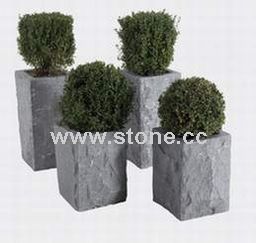 Blue Stone-Natural Flower Pot (DX-FP-020) Blue Stone-Natural Flower Pot (DX-FP-020)