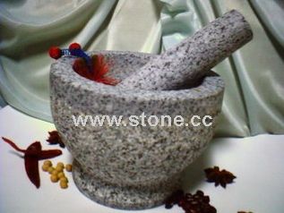 Granite Mortar & Pestle (LU-M-017)