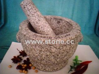 Natural Stone Mortar and Pestle