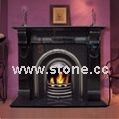Black Granite Mantel (FP-045-B)