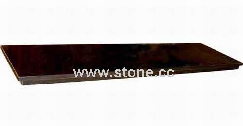 Black Granite Hearth
