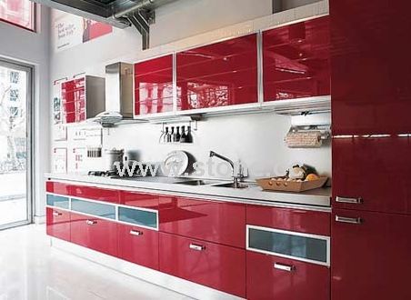 Sweety Red Color Kitchen (KC010) Sweety Red Color Kitchen (KC010)