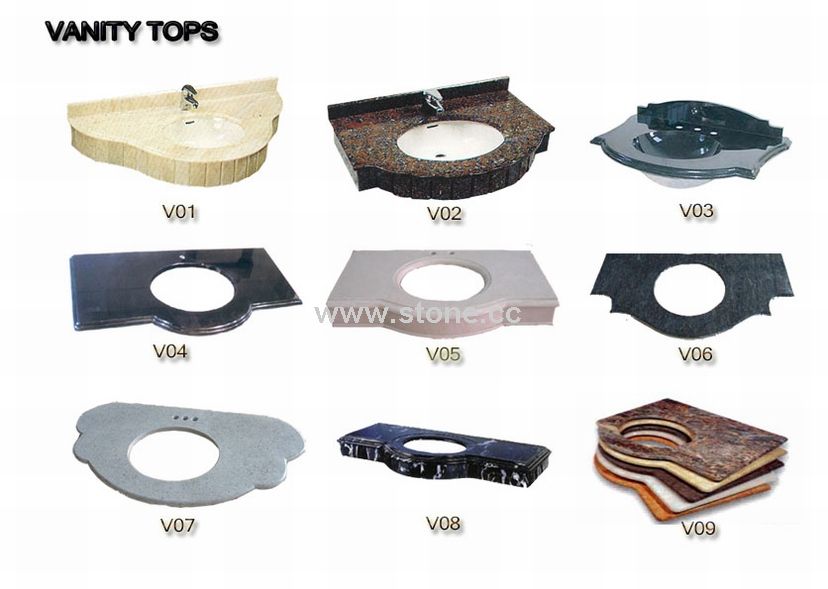 Various Granite Tops