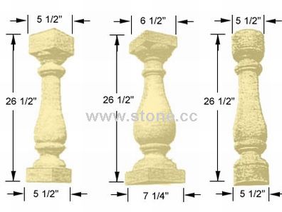 Marble Baluster (JD-404) Marble Baluster (JD-404)