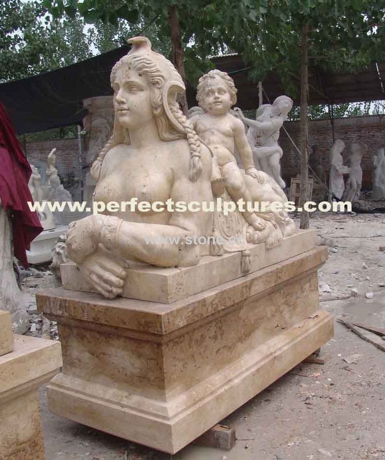 Marble Sculpture, Figurine Statues, Garden Statues (SY-X1119) Marble Sculpture, Figurine Statues, Garden Statues (SY-X1119)