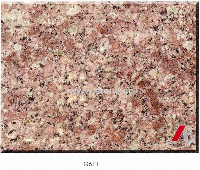 Granite Tiles and Slabs (G611, Almond Mauve)