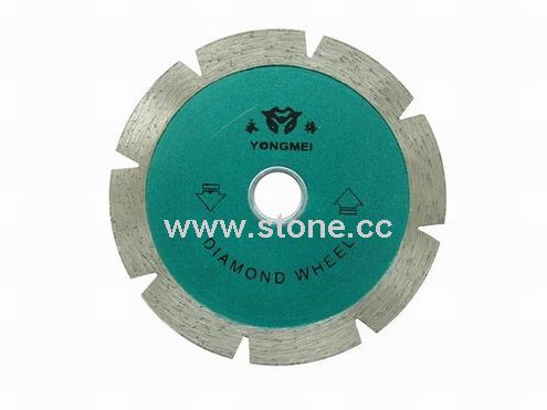 Segmented Diamond Blade for Dry Cutting