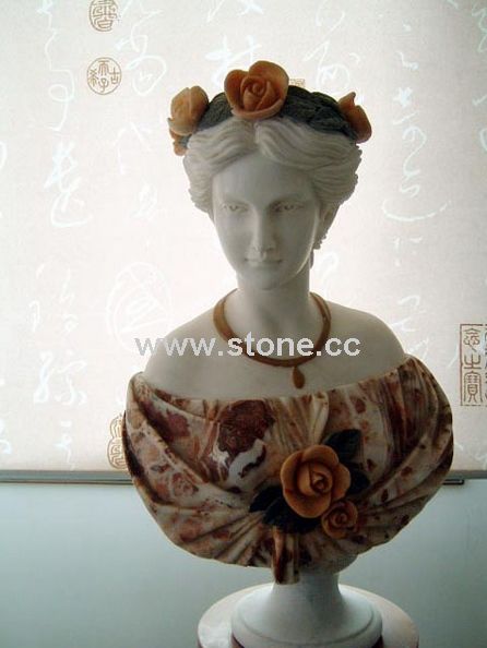 Carved Stone Statue