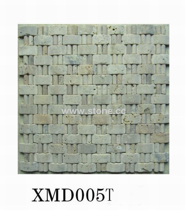 Stone Mosaic / Stone Tiles (Travertine)