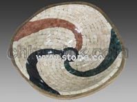 Bathroom Sink/Cobble Stone Mosaic Sink (Mosaic Sink-11)