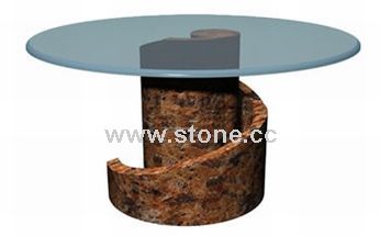 Stone Desk & Stool Stone Desk & Stool