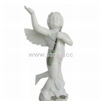 Stone Carving - Statue of Angel Stone Carving - Statue of Angel