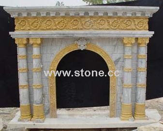 Marble Fireplace Mantle(SC-F2) Marble Fireplace Mantle(SC-F2)