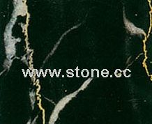Golden Black Marble