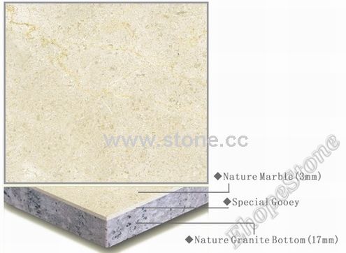 Marble + Granite Laminated Tiles/Composite Panels Marble + Granite Laminated Tiles/Composite Panels