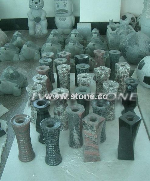 Granite Flower Vase