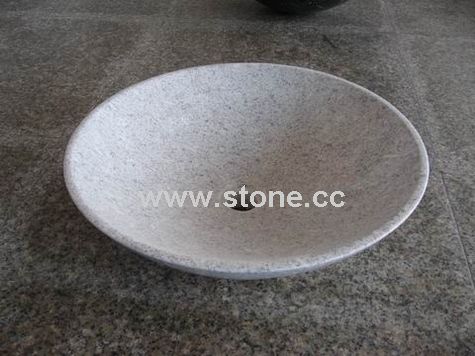 Stone Sink--Pearl White