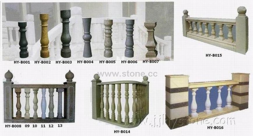 Baluster & Handrail (HY-B001 to B016)