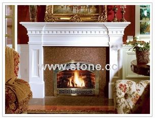 Marble Fireplace Mantel (007) Marble Fireplace Mantel (007)