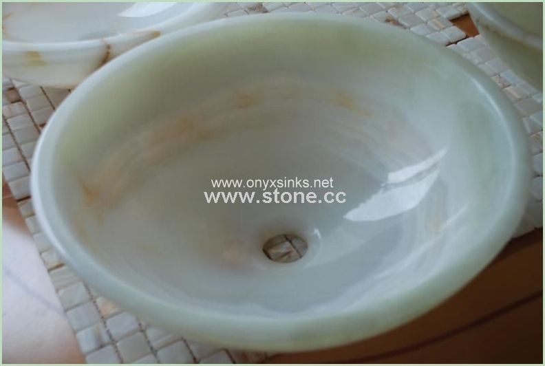 White Onyx Sink White Onyx Sink