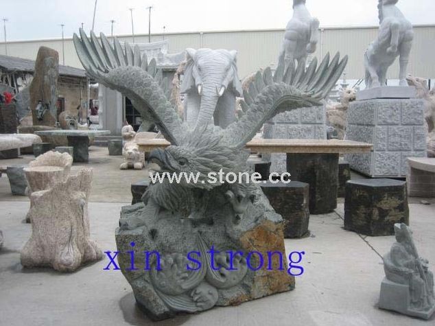 Stone Eagle Carving (SC-039) Stone Eagle Carving (SC-039)