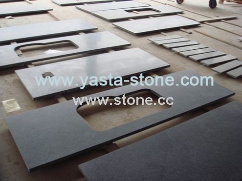 Honed Kitchen Countertop (G654) Honed Kitchen Countertop (G654)