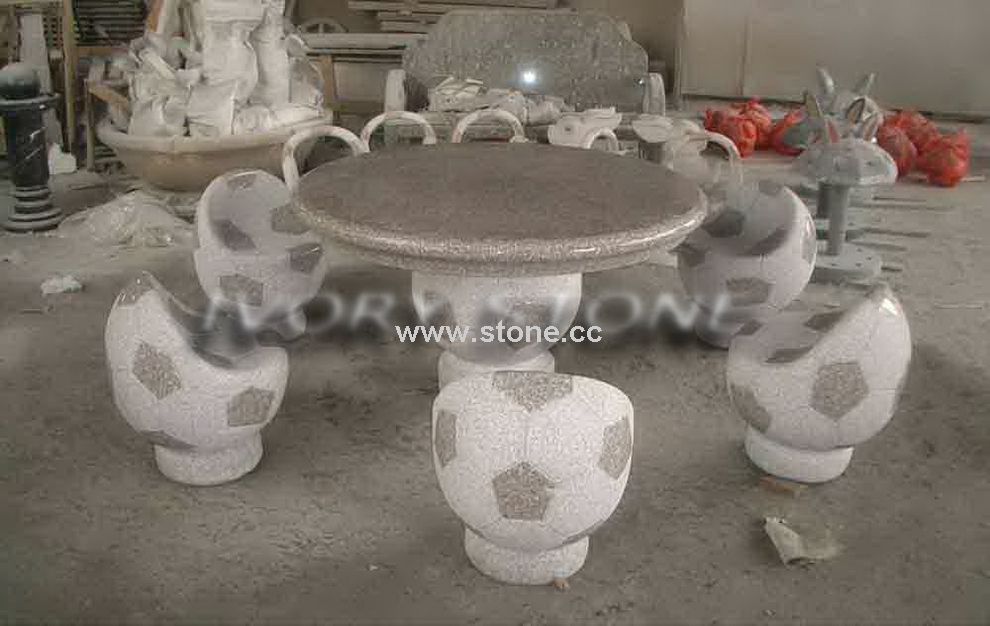 Granite Table & Chair Granite Table & Chair