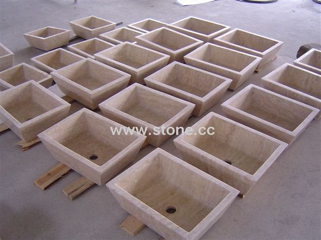Travertine Sink