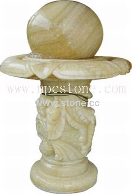 Stone Fountain, Rolling Ball (NPC0601) Stone Fountain, Rolling Ball (NPC0601)