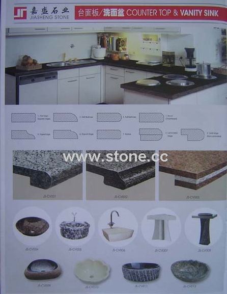 Vanity Top & Sink (G603, G601, G602) Vanity Top & Sink (G603, G601, G602)